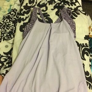 Lulu lemon athletic built in bra shirt